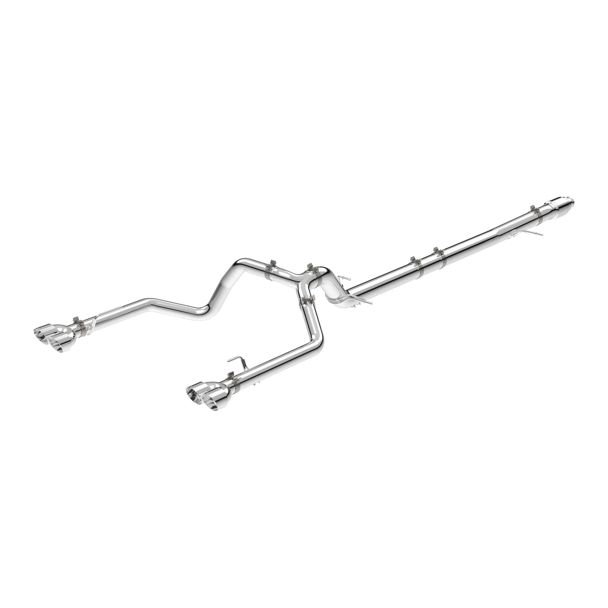 2020-2022 GM 3.0L Duramax 304 Stainless Steel DPF-Back Performance Exhaust Kit - Dual Exit LM2